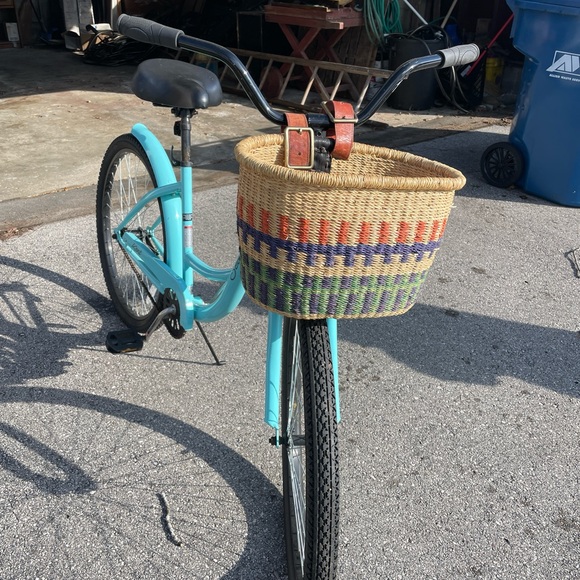 African market bicycle basket multicolored - Picture 15 of 15